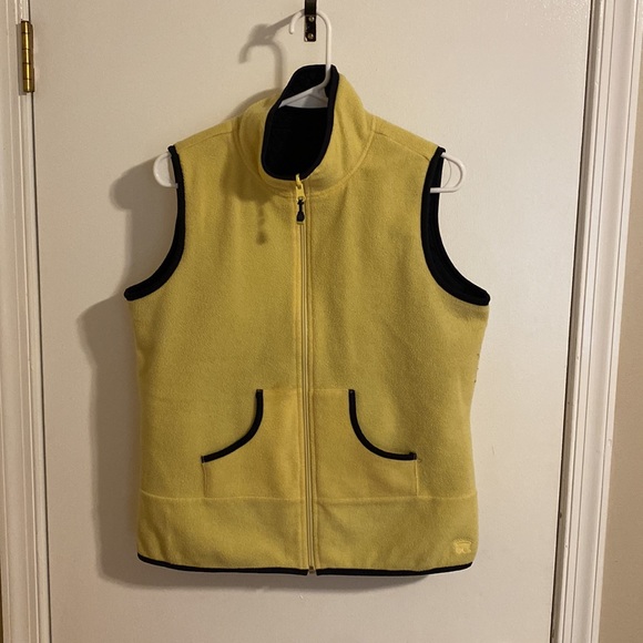 Oleg Cassini Sport Women’s Reversible Fleece Vest Size Medium - Picture 4 of 5